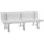 Blome Borkum 200 x 64 x 80 cm weiß