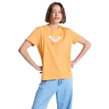 Roxy Ocean Road Art - T-Shirt Gr. L beige