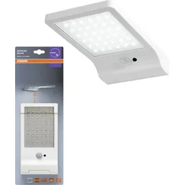Osram Außenwandleuchte Solar 19,2 cm spritzwassergeschützt IP44 weiß