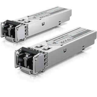 UBIQUITI networks Ubiquiti UniFi UACC-OM-MM-1G-D-2 SFP Transceiver auf LC Duplex 1,25 GBit/s, 2er Pack
