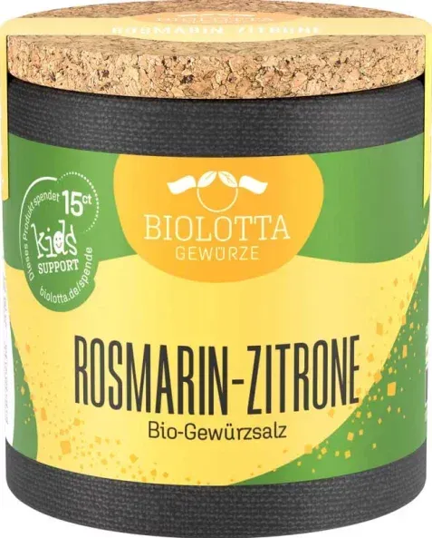 BioLotta Rosmarin-Zitrone Gewürzsalz bio