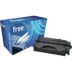 freecolor Schwarz - kompatibel - Tonerpatrone (Alternative zu: HP CE505X)