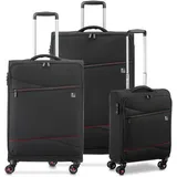 MODO BY RONCATO Eclipse 2.0 Koffer-Set 3-tlg. polyester/schwarz