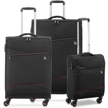 MODO BY RONCATO Eclipse 2.0 Koffer-Set 3-tlg. polyester/schwarz