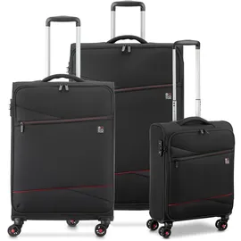 MODO BY RONCATO Eclipse 2.0 Koffer-Set 3-tlg. polyester/schwarz