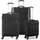 MODO BY RONCATO Eclipse 2.0 Koffer-Set 3-tlg. polyester/schwarz