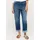 Angels Cargojeans "Liberta Cargo", Damen, Gr. 40, Länge 27, blau (mid blau used), Denim/Jeans, Obermaterial: 91% Baumwolle, 6% Polyester, 3% Elasthan, relaxed fit, Jeans, mit Umschlagsaum und Used-Effekten