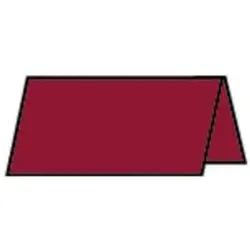RÖSSLER Tischkarte Paperado 10x10cm rosso 16403072 220g