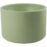 8 seasons design Shining Elegant Pot XM, LED Pflanzkübel 59 x 39 cm (mint), E27 Fassung inkl. Leuchtmittel in warmweiß, beleuchteter Pflanzkübel für innen + außen, Blumenkübel