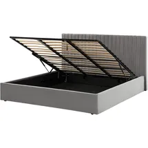 Beliani Vion 180 x 200 cm Grau