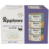 Applaws 12x 70g Adult Supreme Auswahl Applaws Katzenfutter nass