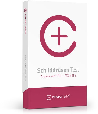 Schilddrüsen Test | Analyse von TSH + fT3 + fT4 | cerascreen®