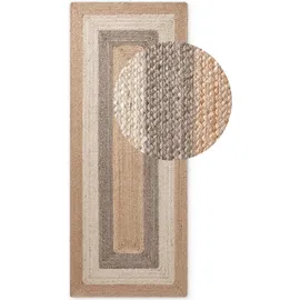 HANSE HOME Juno Jute, Teppich Juno Fusion Natur Gold multifarben),
