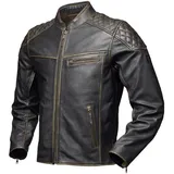 Modeka Phinix Lederjacke braun, XXL