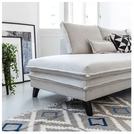miuform Charming Charlie | Ecksofa mit Bettfunktion und Bettkasten L-Form Links | Beige | Sofa Schlafsofa Couch | Beige
