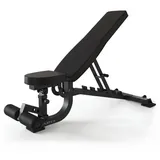 ATLETICA Hantelbank B2, Situp Hantelbank Fußgriff, Negativ verstellbare Schrägbank