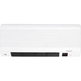 Adler AD 7714 Elektrischer Raumheizlüfter 2,2 kW weiß