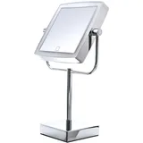 RIDDER Kosmetik-Standspiegel Snow White mit LED chrom | Gr.: onesize