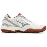 Mizuno BREAK SHOT 4 CC Tennisschuh, White/Cabernet/Papyrus, 39 EU / 39 EU