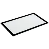 Thermohauser Silikon-Backmatte Eco Line 52,0x31,5 cm (GN 1/1), bis circa +230 °C, wiederverwendbar, milchig-weiß