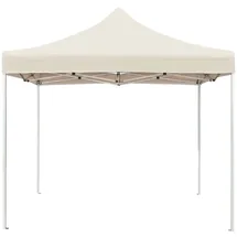 vidaXL Alu Profi-Partyzelt 2 x 2 m creme
