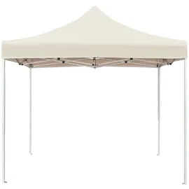 vidaXL Alu Profi-Partyzelt 2 x 2 m creme