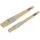 Kaiser Backpinsel-Set 2-teilig, Backpinsel Naturborsten, sichere Borsten-Metallfixierung, Pinsel Küche, Buchenholz-Griff,