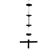 All Ride Auto REIFENSTÄNDER für 4 Reifen, H: 112 cm, Felgenbaum