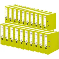 Falken 	PP-Color-Ordner DIN A4 80 mm neongrün 20 St.