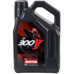 104121 4l Motul 10w40 Motoröl Motorrad Road Racing 4t 4 Takt Rennsport: Motul 300 V Racing 10w40 Beschreibung : Vollsynthetisches 4-takt Motorradmotor