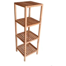 Primaster Standregal Holz 36 x 36 x 112 cm braun