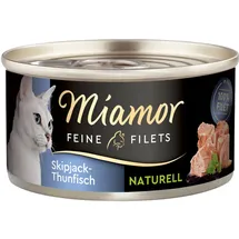 Miamor Feine Filets Naturelle Skipjack-Thunfisch 24 x 80 g