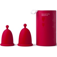 Whoop·de·doo Menstrual Cup Duo Pack Menstruationstasse Red
