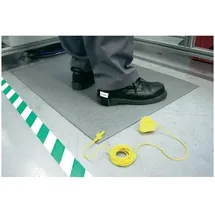 COBA Europe AS060002KEU ESD Matte KIT COBAstat Arbeitsplatzmatte (L x B) 1.5 m x 0.9 m Grau