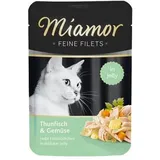 Miamor Feine Filets Thunfisch & Gemüse Beutel 100 g