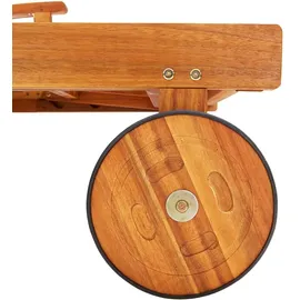 vidaXL Sonnenliege 61 x 67 x 20 cm Akazie