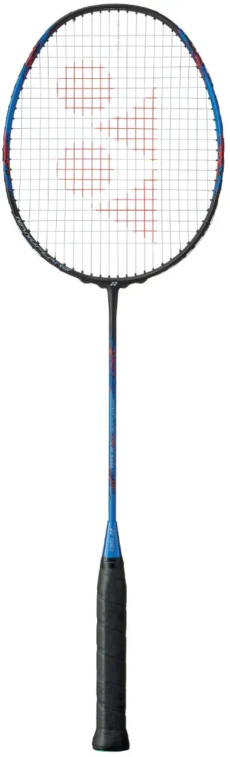 Yonex Badmintonschläger Nanoflare 370 Speed (steif/grifflastig) blau - besaitet -