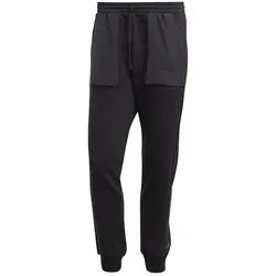 adidas City Escape Herren 7/8-Trainingshose nachhaltige Fitness-Hose Loungewear IC9745 Schwarz - S