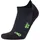 Uyn Cycling Ghost Fahrradsocken Herren black/yellow fluo 45-47