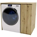 Raumhirsch Furniture Waschmaschinenumbauschrank mit Stauraum für Waschmaschine – Waschmaschinenschrank- vier Farben