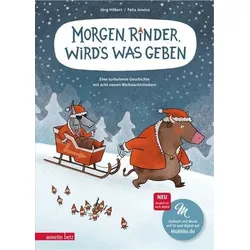 Morgen, Rinder, wird\'s was geben - Eine turbulente Geschichte mit acht neuen Weihnachtsliedern