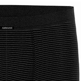 Ammann Boxershorts gestreift grau M 3er Pack