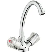 Mixomat Waschtischarmatur Brillant  (Niederdruck, Chrom, Glänzend)