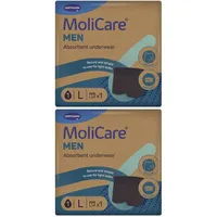 MoliCare MEN absorbent underwear Gr. L 2x 2x1 St