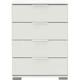 Möbel Boss Nachtschrank Easy 52 x 38 x 74 cm Weiß