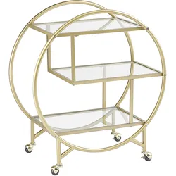 Servierwagen COLTON Metall Gold