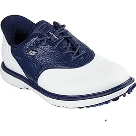 SKECHERS Damen Go Golf Prestige Sl Waterproof Spiked Golf Shoes Slip-InTurnschuhe, White/Navy, 38 EU