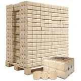 JSM-Brennholz - Uckermark Holzbriketts auf Palette - für Kamin, Ofen, Grill, Smoker - 480 kg, 700 kg oder 1400 kg (700 KG)