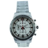 REGENT Herren Armbanduhr Chronograph Metallarmband silber D2UR1152507 - Silber