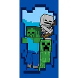 Jerry Fabrics Minecraft Zombie Creeper Handtuch Strand Badetuch 70x140cm 70 x 140cm